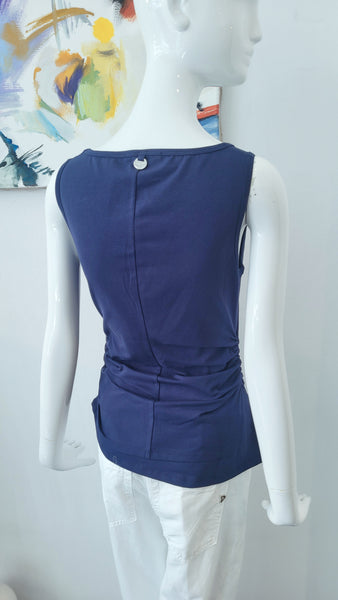 Top gerafft (dunkelblau)(-30%)