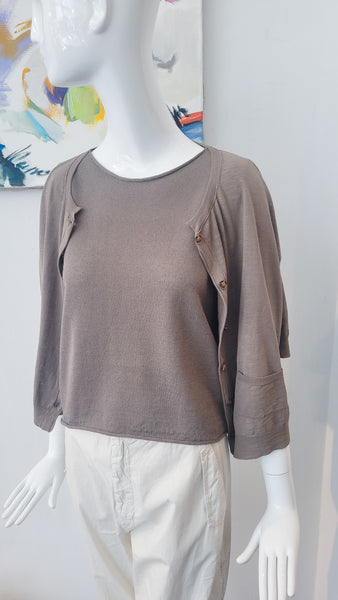 Top  Leinenjersey (h.braun)