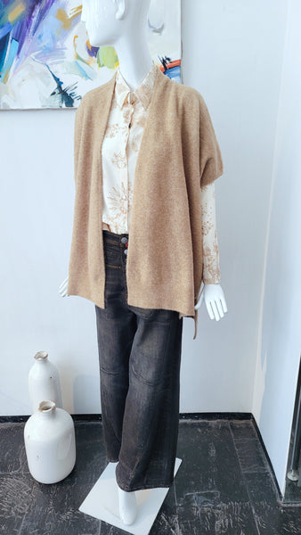Cape/Weste  (camel)