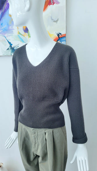 Pulli breites Bündchen (grün)