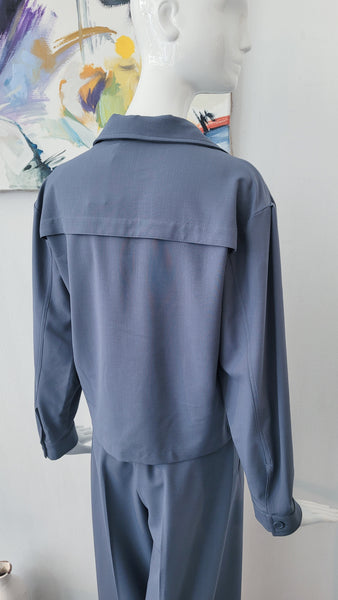 Hemdjacke (taubenblau)