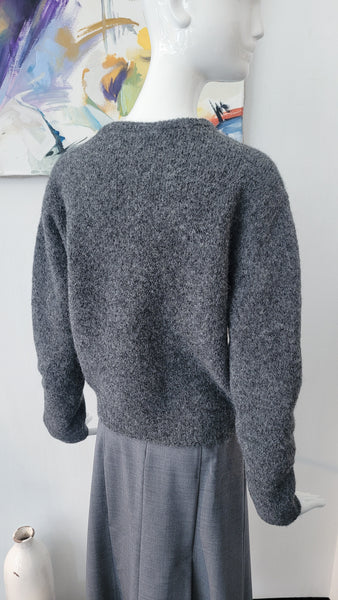 Pullover (antra/ecru/braun)