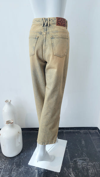 Jeans mit besonderer Waschung