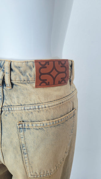 Jeans mit besonderer Waschung