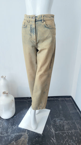 Jeans mit besonderer Waschung