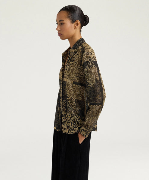 Bluse mit Lurex