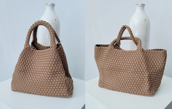 Tasche geflochten (sand)