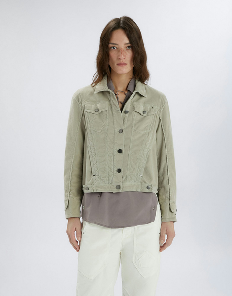 Jacke Velvet (beige)