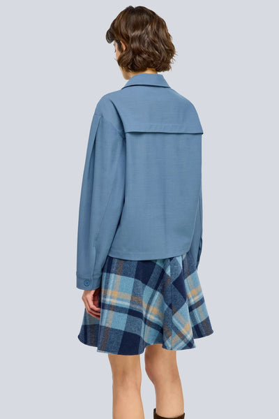Hemdjacke (taubenblau)