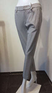 Jerseyhose mit Krawattenmuster (blau-weiß) (-50%!)