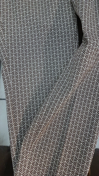 Hose mit Krawattenmuster (schwarz) (-70%)